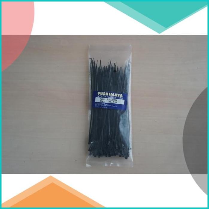 

Kabel Ties Tali Tis Ripet Rifet Cable Tie 2.5 x 15 cm 150 mm 15cm 150m
