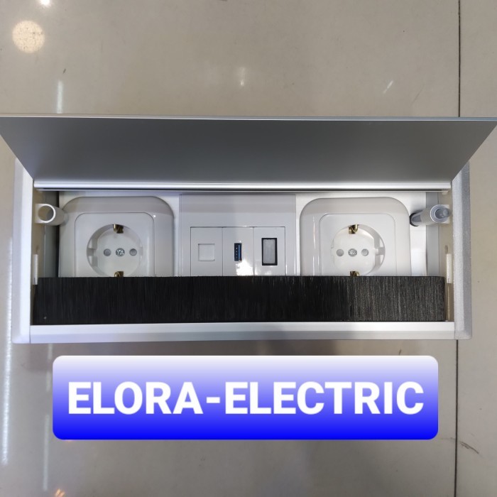 Jual Stop Kontak Meja Panasonic Isi 2 Stop Kontak + Usb Data + Hdmi