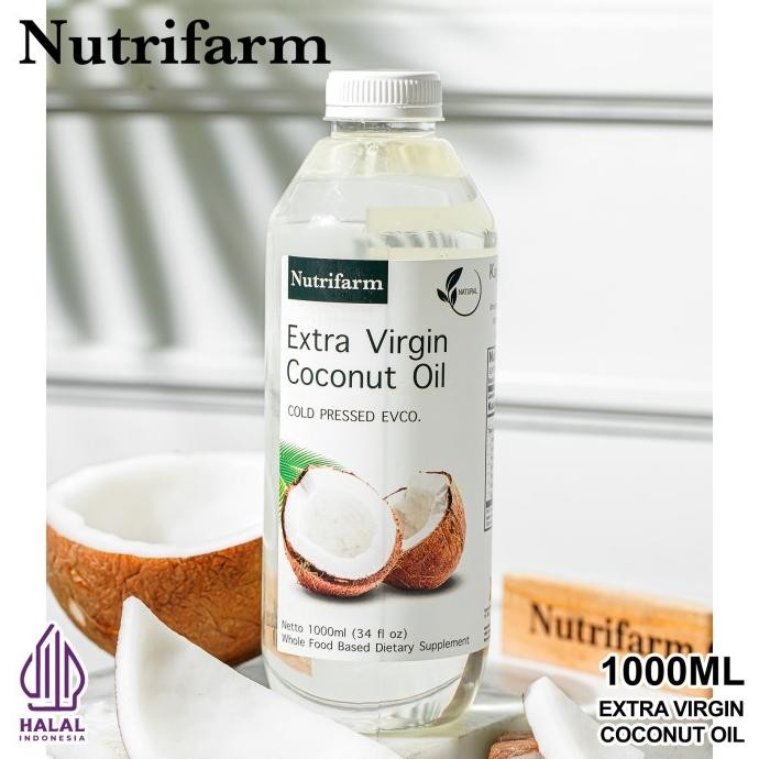 

EXTRA VIRGIN COCONUT OIL 1000ML COLD PRESSED RAMBUT / MINYAK KELAPA LS