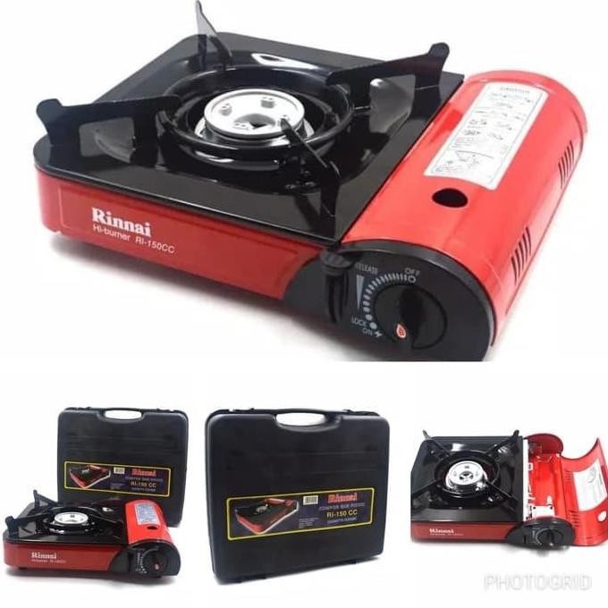 NEW Kompor Gas Portable Rinnai RI-150CC Kompor Gas Portable Camping
