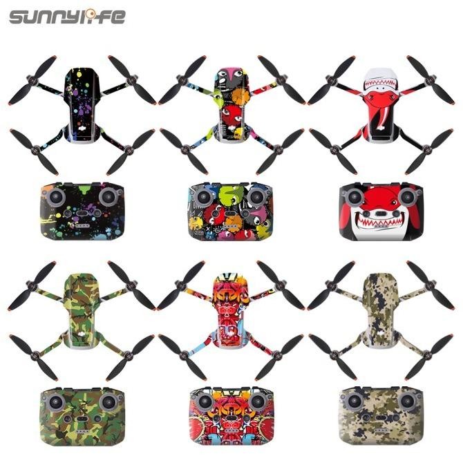 

Sunnylife Pvc Stickers Protective Decals Skin Dji Mavic Mini 4K / 2 Se Terlaris