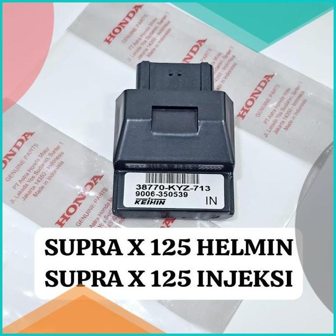 CDI ECU ECCU SUPRA X 125 HELMIN HELM IN FI SUPRA X 125 INJEKSI HONDA K