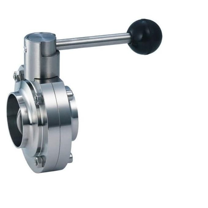 

3 Inch Butterfly Valve Ss304 Sanitary Terlaris