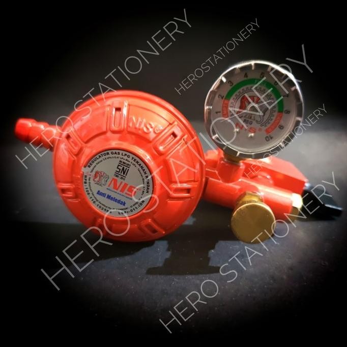 NIS Regulator gas elpiji robot double lock original NI 0307 S