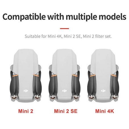 

Startrc 4-Pack Nd Filters Set For Dji Mini 4K/ Mini 2 Se/ Mini 2 Terlaris