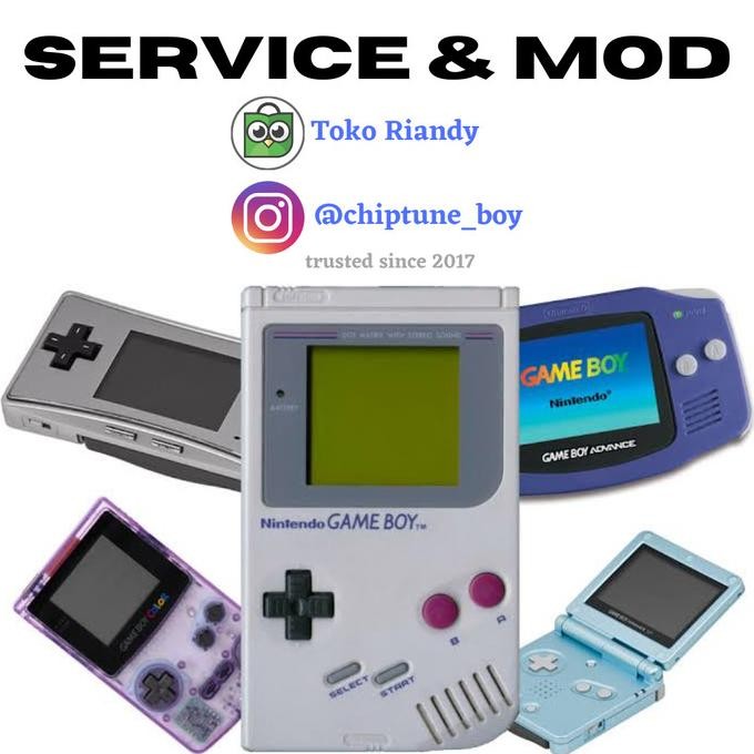 Servis / Service / Mod / Repair / Custom Nintendo Game Boy DMG GBP GBL GBC GBA GBM ( GameBoy DMG-01,