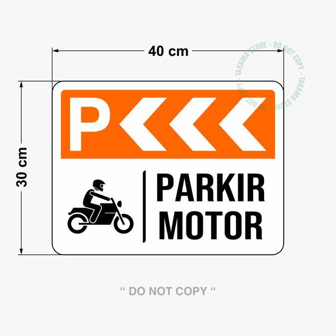

Rambu Parkir Motor Atau Rambu Parkir Mobil 30 X 40 Cm Plat Alumunium Terlaris
