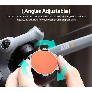 

Sunnylife Lens Filter Cpl Nd/Pl Nd4/8/16/32 Pl Nd64 Mcuv Dji Air 3 Terlaris