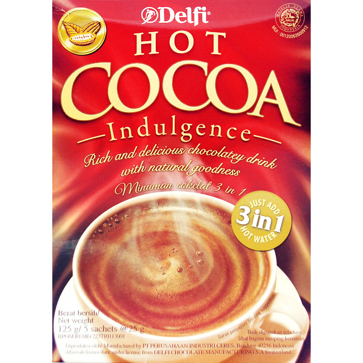 

Delfi HOT Cocoa 1 Renceng Isi 10 Original 100%