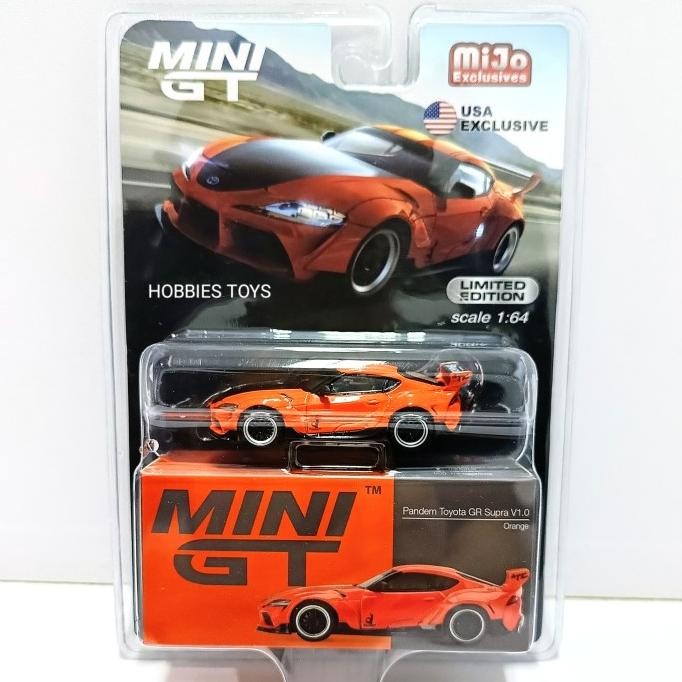Mini GT 294 MJ Pandem Toyota GR Supra V1.0 Orange