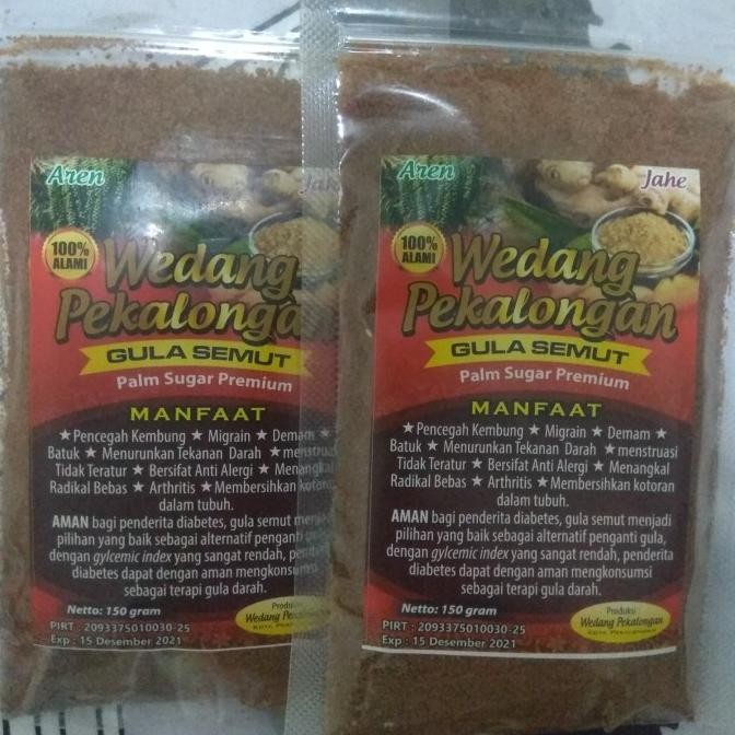 

MINUMAN SEHAT WEDANG PEKALONGAN - GULA SEMUT 150G