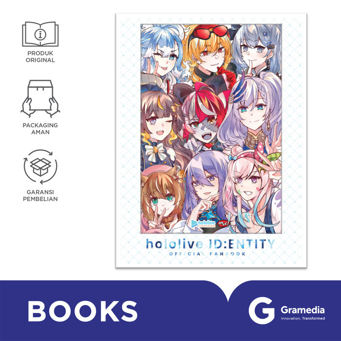 Buku Hololive Indonesia Entity Official Fanbook