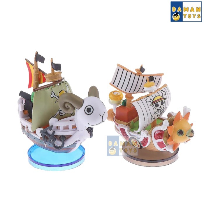Miniatur Kapal One Piece Going Merry Thousand Sunny Figure