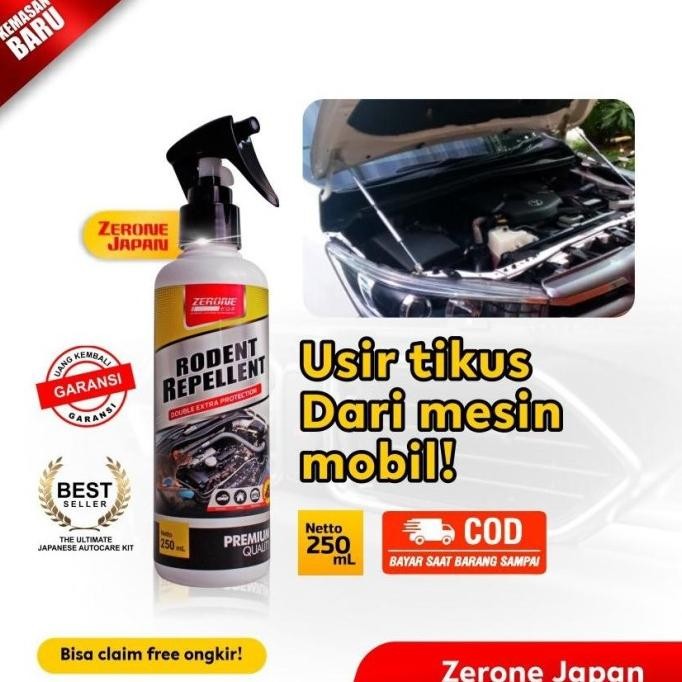RODENT REPELLENT ZERONE OBAT PENGUSIR TIKUS MOBIL ANTI TIKUS UNTUK