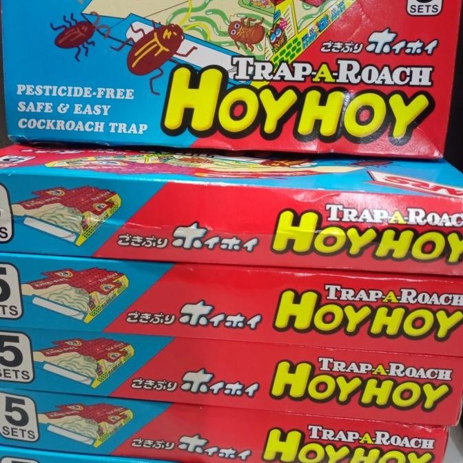 HoyHoy Perangkap Kecoa dan Cicak Asli Jepang
