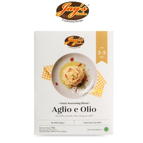 

Bumbu Jays Aglio e Olio Pasta Seasoning Blend Original 100%