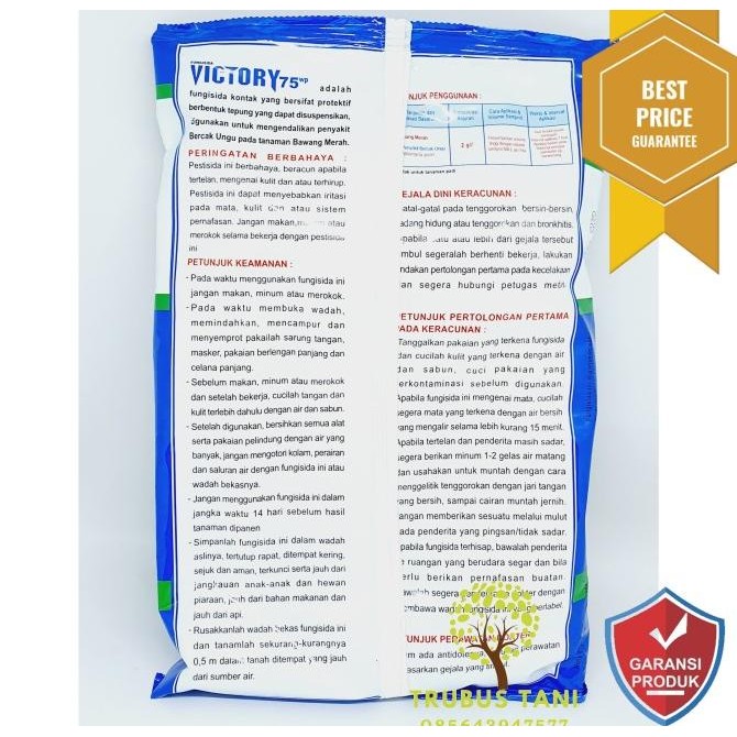 Fungisida VICTORY 80WP BIRU