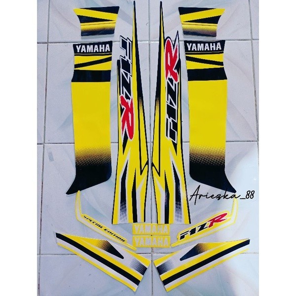 Termurah Striping Fiz R Hitam Kuning Fizr Fiz R Special Edition R