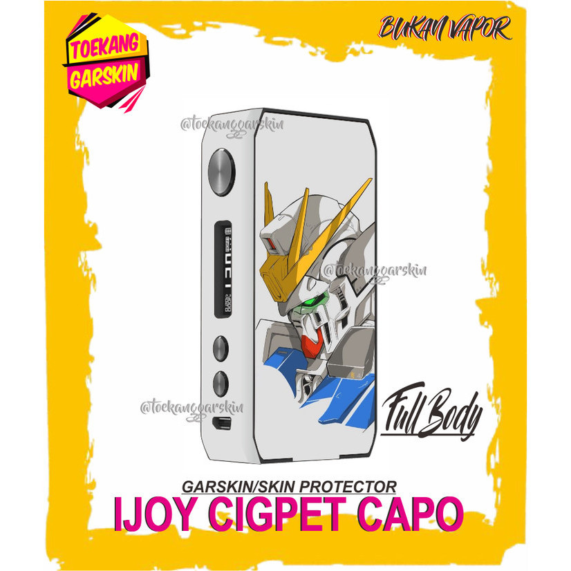 

Wrap* Cigpet Capo Gundam Wrap Skin Stiker Garksin CUSTOM Gratis (2pcs)