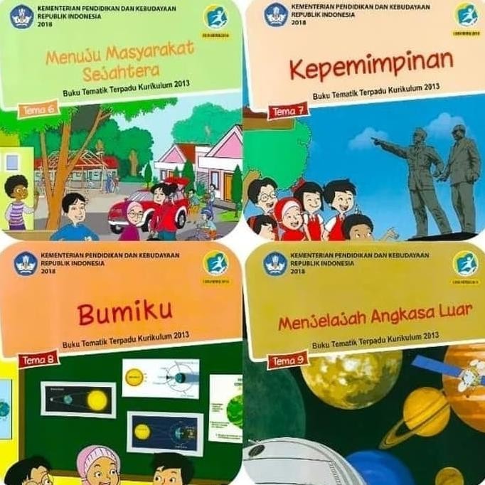 

STOK TERBATAS BUKU TEMATIK KELAS 6 TEMA 6,7,8,9 EDISI REVISI 2018 PAKET HEMAT