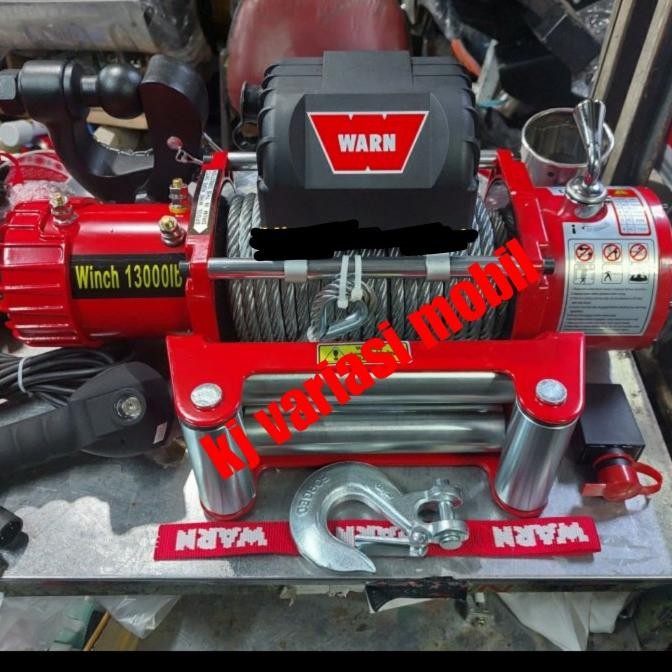 Winch Derek Warn Tabor 13000Lbs 7Ton Sling Baja