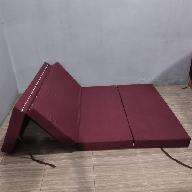 Sarung Kasur Lipat 4 Resleting Tebal 5,10,15,20Cm Sarung Kasur Lipat