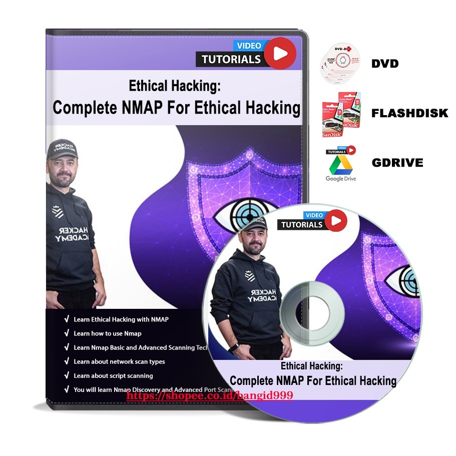 Video Tutorial Ethical Hacking Complete Nmap For Ethical Hacking