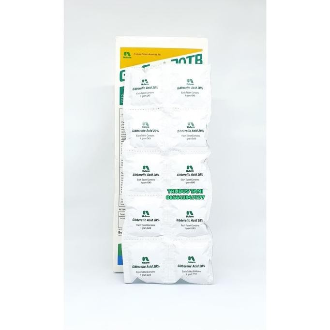 Gibgro 20 Tablet ZAT PENGATUR TUMBUH