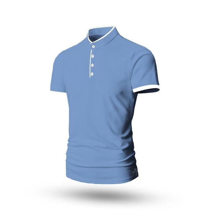 PROMO  NEEMAN KAOS PRIA DEWASA KERAH SHANGHAI T-SHIRT PENDEK