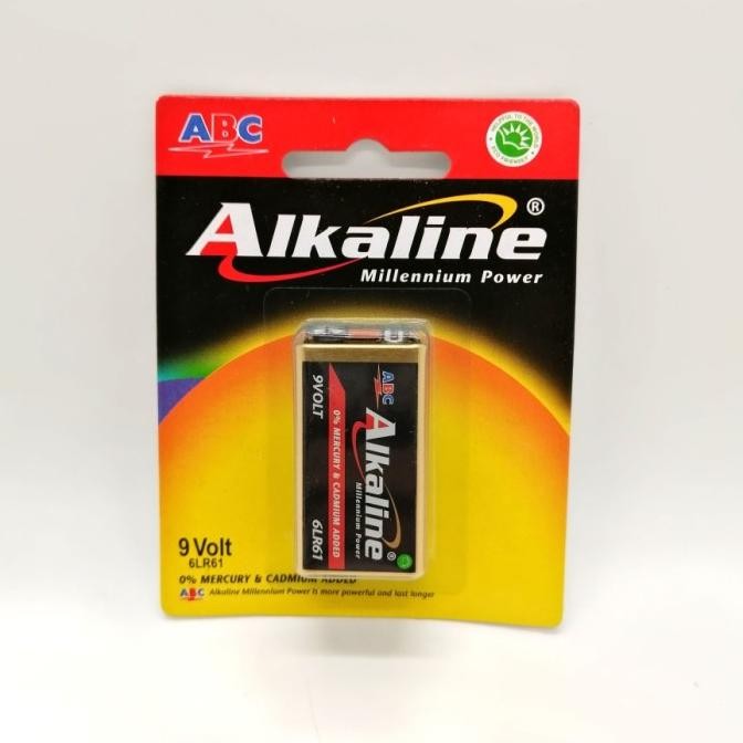 Best Seller  Batu Battery / Baterai / Batere Alkaline Kotak 9V