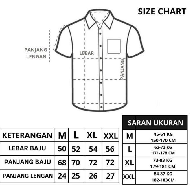 Premium  kemeja pria the executive super stretch kasual polos lengan pendek