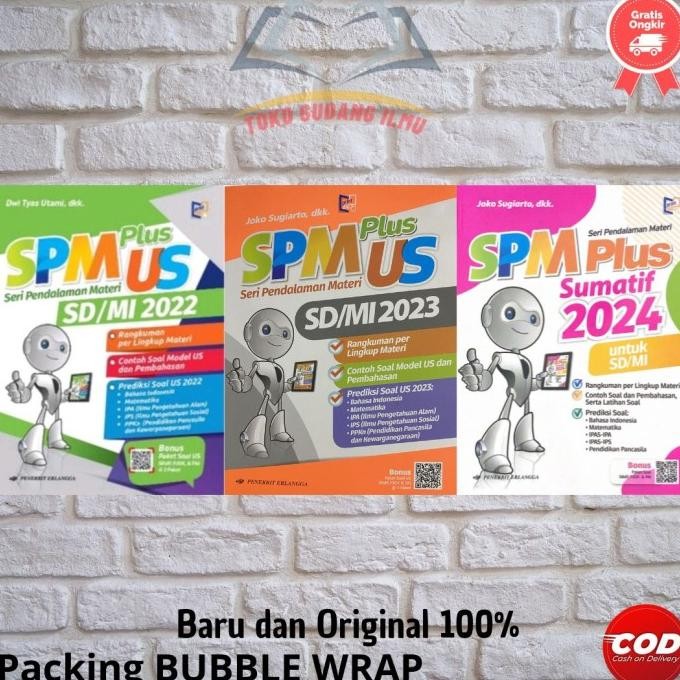 

OBRAL Buku SPM Plus US SD/MI 2021- 2022 PLUS KUNCI JAWABAN PENERBIT ERLANGGA