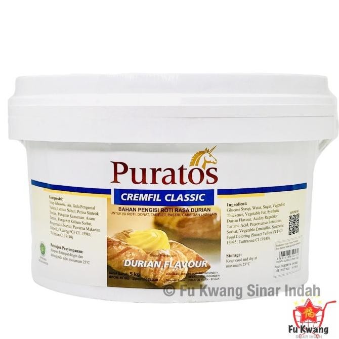 

Puratos Cremfil Creamfil Classic Filling Topping 5 Kg