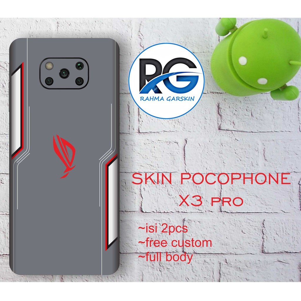 

Wrap* Poco X3 Pro Wrap Skin Stiker Garksin CUSTOM Gratis (2pcs)