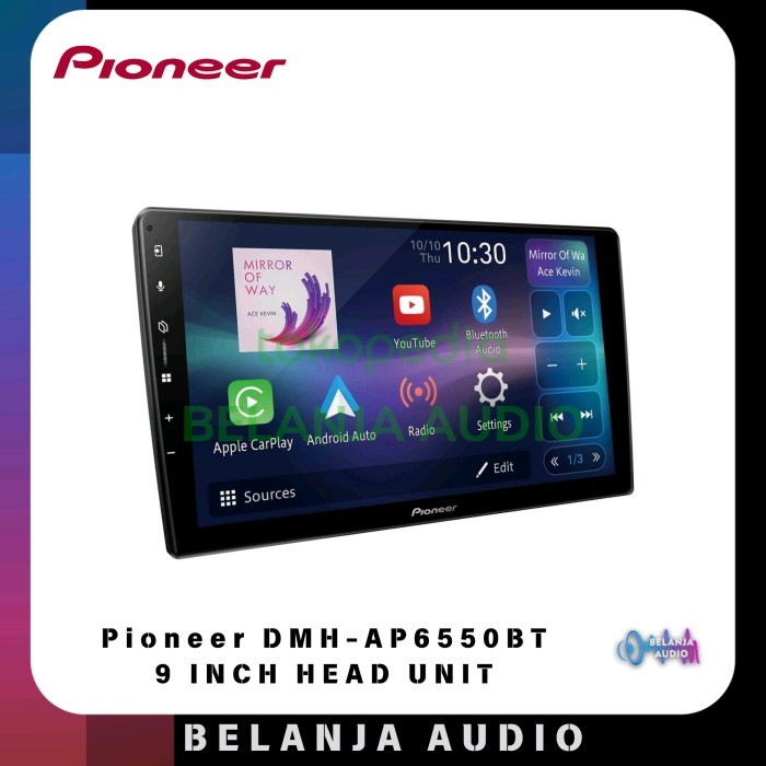 Pioneer DMH-AP6650BT AP 6650BT 9 Inch Head Unit Semi Android