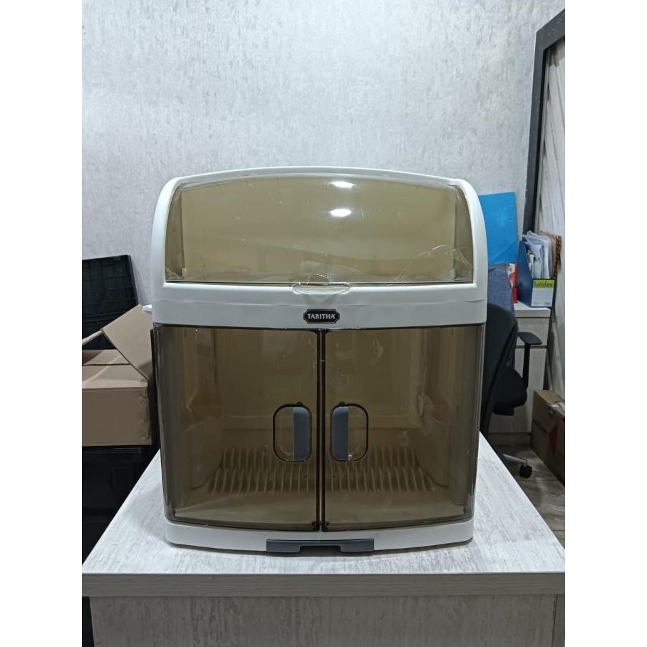 Terlaris Rak Piring Plastik Tertutup Tabita Susun 2 3