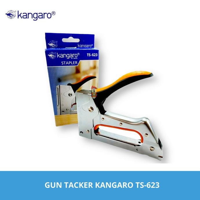 

Gun Tacker / Stapler Tembak Kangaro Ts 623 Original Dan Terpercaya