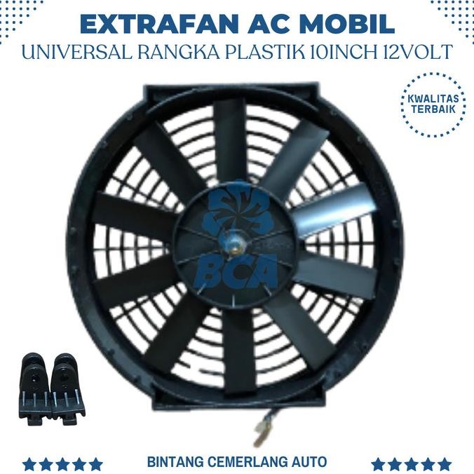 Terlaris Extrafan 10 Inch Ac Mobil Rangka Plastik Extra Fan Ac 10 Inci