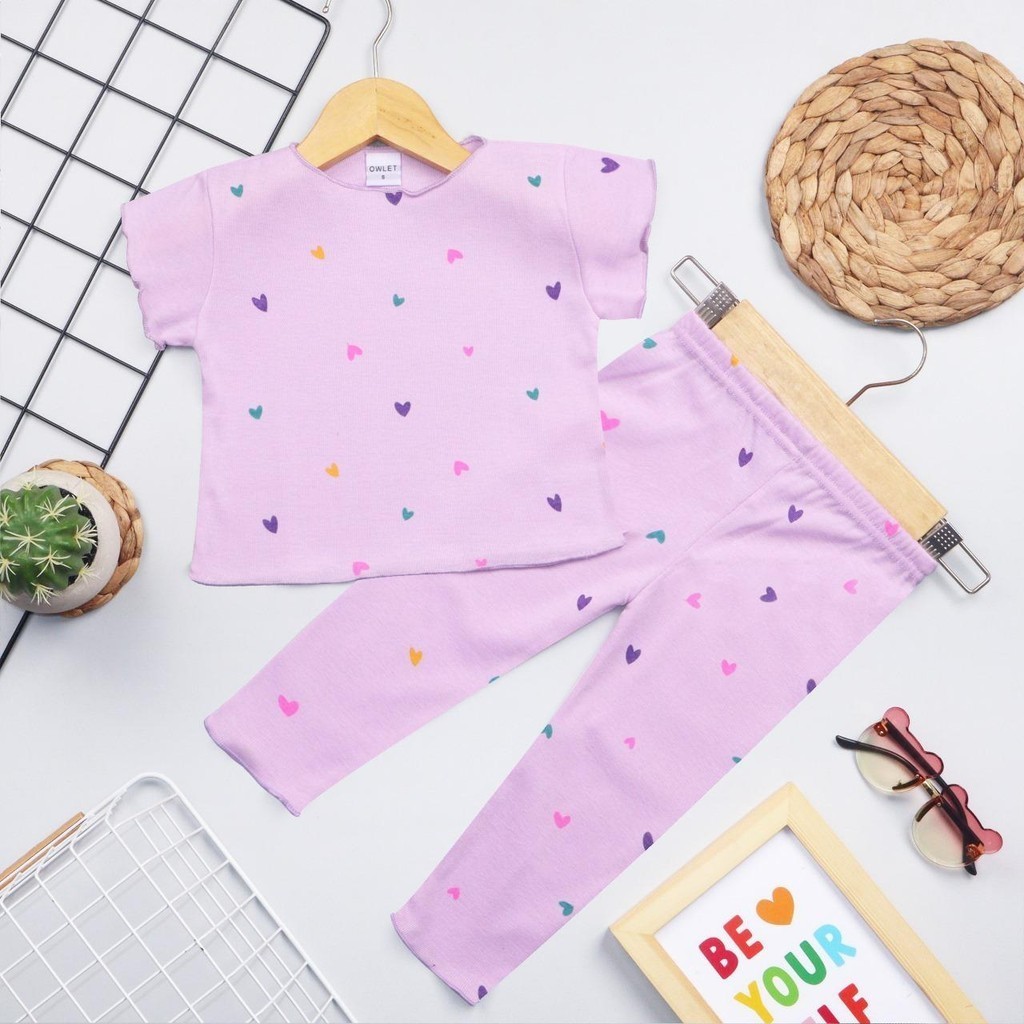 Baju Muslim Anak Owlet - setelan anak perempuan / baju anak perempuan / setelan anak salur / setelan