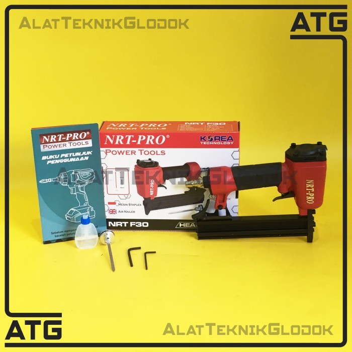 

NRT-PRO F30 / AIR NAILER PNEUMATIC/ MESIN STAPLES GUN PAKU TEMBAK F 30