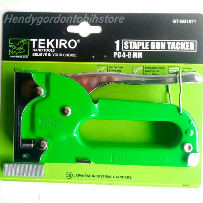 

STAPLES TEMBAK TEKIRO / STAPLE GUN TACKER 4-8MM