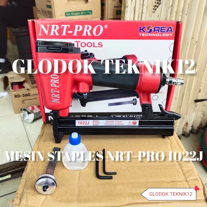 

NRT-PRO 1022J AIR STAPLER GUN PAKU TEMBAK U / STAPLES ANGIN NRT 1022J