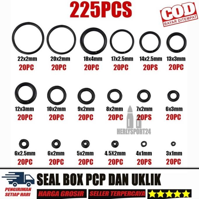 Baru ORING SEAL BOX PCP SIL BOX PCP SEAL BOX ORING PCP SEAL BOX HITAM NBR