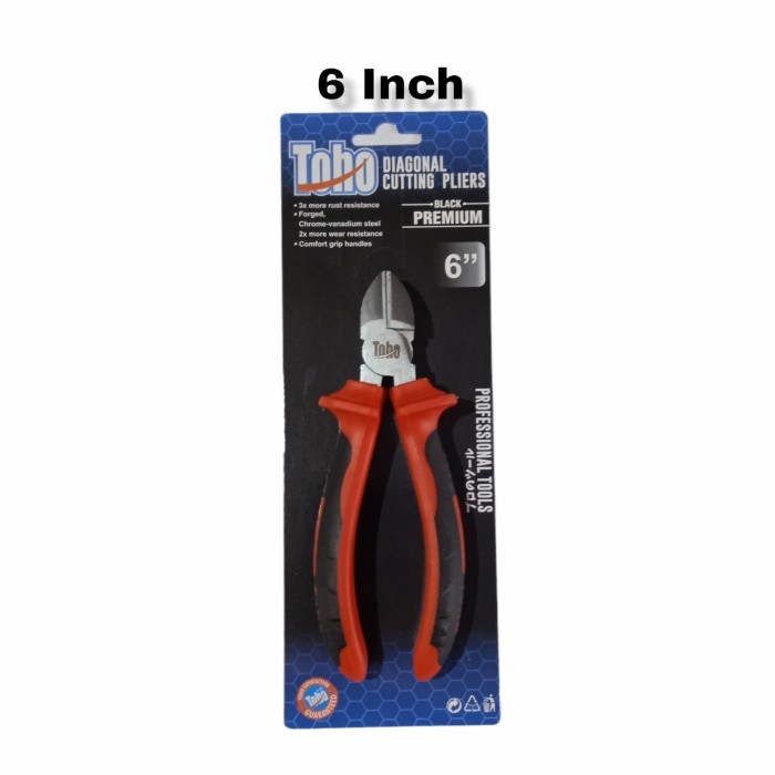 Tang Potong TOHO 6 Inch Cutting Pliers 6" TOHO Pemotong Kawat Kabel