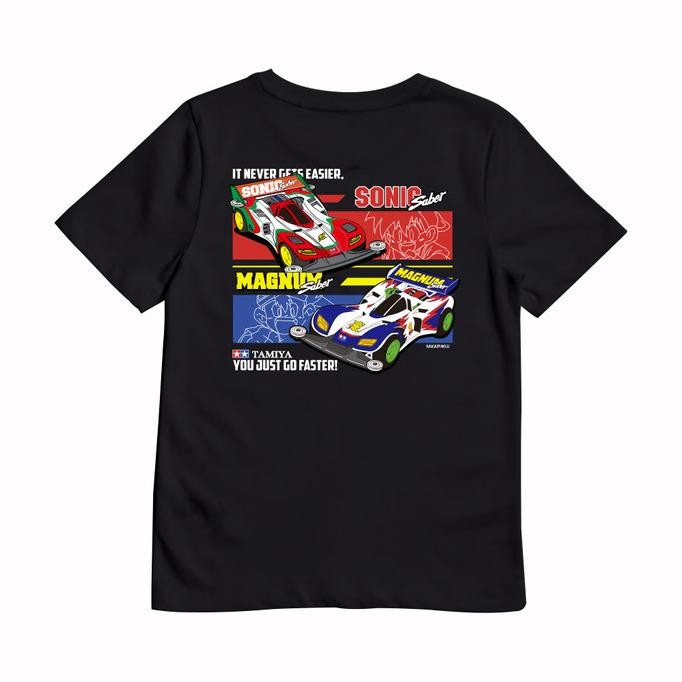 SAKAZUKI KAOS BAJU ANAK TAMIYA MAGNUM SABER SONIC SABER TAMIYA