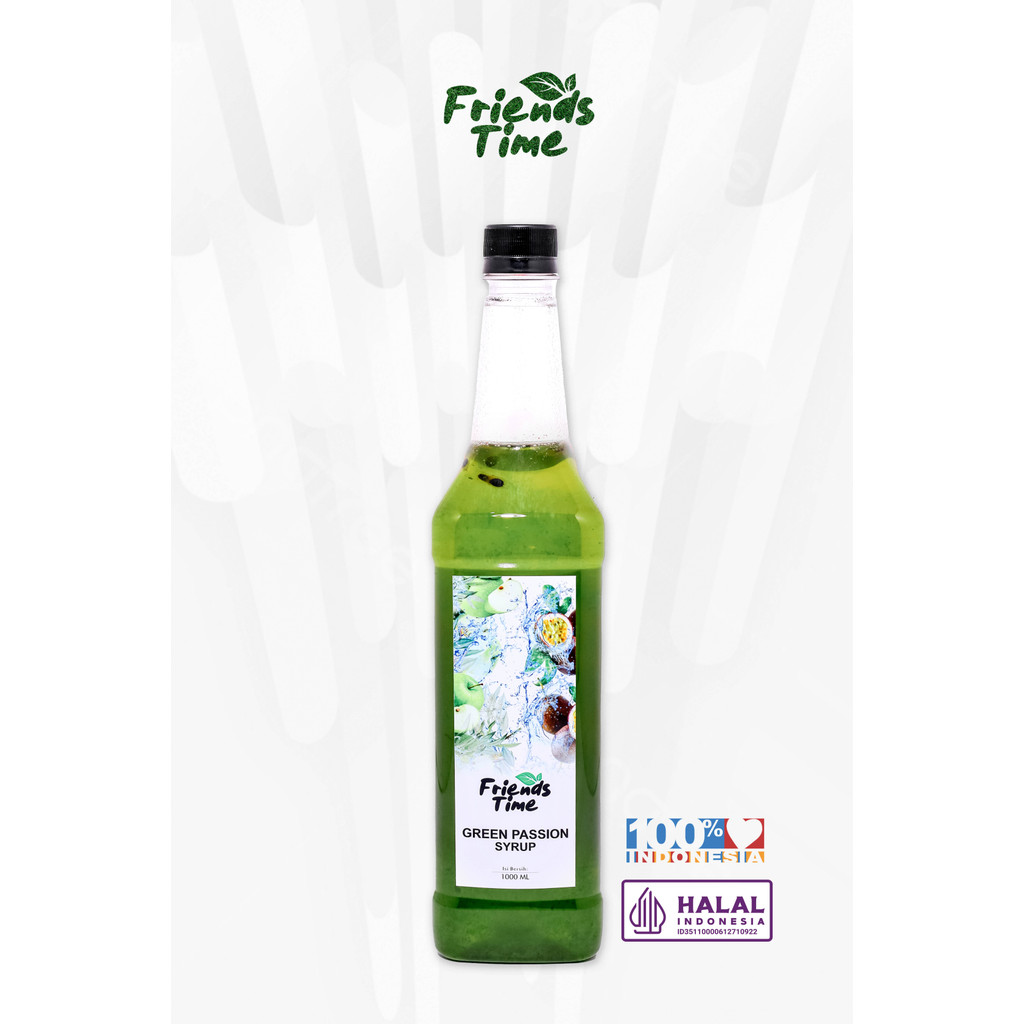 

Friends Time Green Passion Syrup mixologi 1000 ML