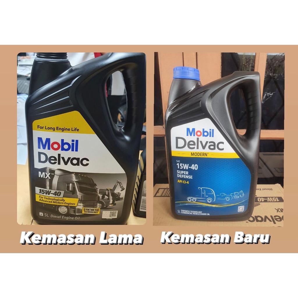 Oli Mobil Delvac MX 15W40 5L