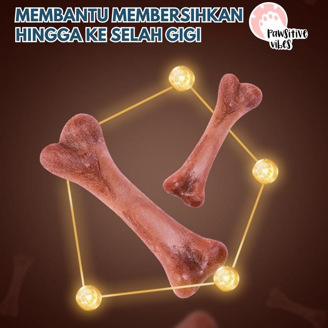 Snack anjing - dental stick anjing - pembersih gigi anjing yaho dental