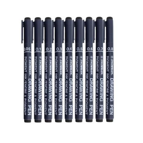 

1 PCS DRAWING PEN SNOWMAN FT700 0.05/0.1/0.2/0.3/0.4/0.5/0.6/0.7/0.8