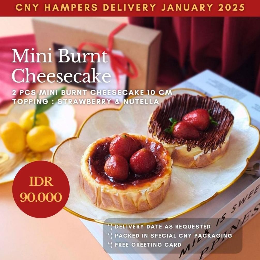 

CR - CNY Hampers Imlek / Parsel Sincia / Lunar Parcel - Mini Cheesecake TERLARIS